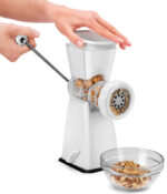 Metaltex vleesmolen Tartare kunststof/RVS wit