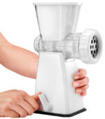 Metaltex vleesmolen Tartare kunststof/RVS wit