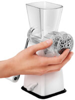 Metaltex vleesmolen Tartare kunststof/RVS wit