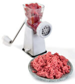 Metaltex vleesmolen Tartare kunststof/RVS wit