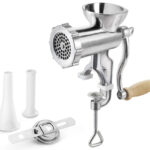 Metaltex vleesmolen Jack 8, aluminium met toebehoren