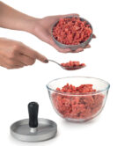 Metaltex hamburgerpers Burger Chef, diameter 115 mm