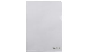 ELBA documenthoezen A4 transparant PVC met grijpgat 100 stuks