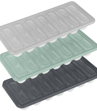 Metaltex ijsblokjesvorm voor 14 ijsblokjes, 2 stuks