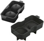 Metaltex ijsblokjesvorm siliconen voor 2 ballen zwart