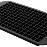 Metaltex ijsblokjesvormen voor mini-ijsblokjes, siliconen, zwart