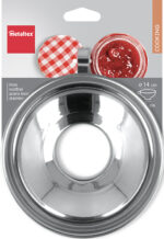 Metaltex jampot trechter van roestvrij staal met handgreep