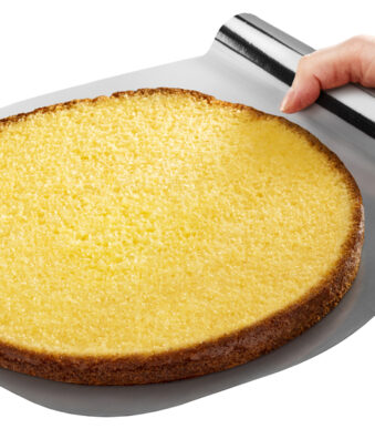 Metaltex taartlifter van roestvrij staal met handgreep