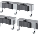 Metaltex klemrail Hang-Up 6 met 9 haken, 3-delige set