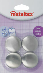 Metaltex Haftmagneten roestvrijstaal rond 30 mm diameter