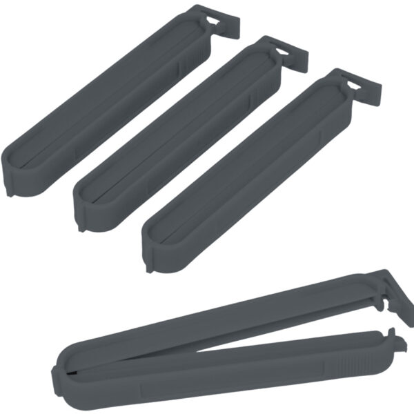 Metaltex zakclips lang kunststof 4 stuks