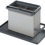 Metaltex spoelbak organizer Tidytex kunststof grijs