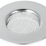 Metaltex haarzeef roestvrij staal, diameter 75 mm