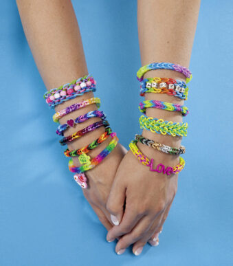 Folia rubber loops super pack 5.700 delen in emmer