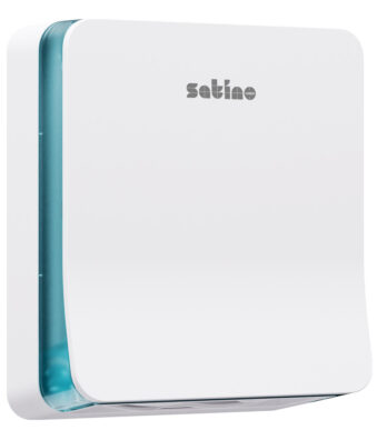 Satino vouwhanddoekdispenser voor interfold papieren handdoeken