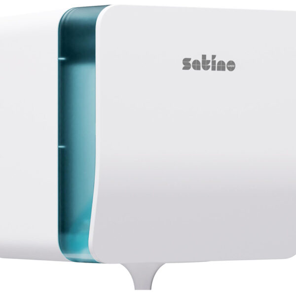 Satino handdoekpapier dispenser wit voor binnenafwikkeling