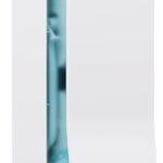 Satino dubbele toiletpapier dispenser wit kunststof