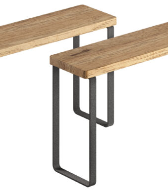 Metaltex kruidenrek York LAVA, 1 etage, 2-delig set