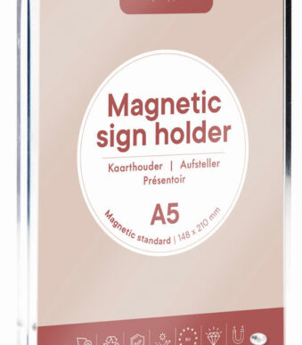 EUROPEL tafelstandaard LUXE, DIN A5 staand, recht