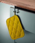 Metaltex dubbele haak Galileo LAVA, mat zwart