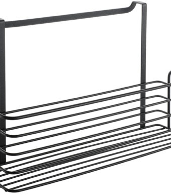 Metaltex ophangmand Galileo LAVA mat zwart