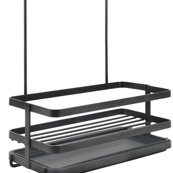 Metaltex Tokyo aanrechtorganizer - mat zwart