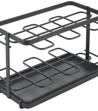 Metaltex Keukenorganizer Tokyo LAVA mat zwart