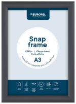 EUROPEL - Posterkader Premium - A3 - 25mm - Grafietgrijs