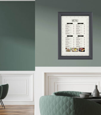 EUROPEL - Posterkader Premium - A3 - 25mm - Grafietgrijs