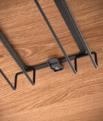 Metaltex glazenhouder My-Glass LAVA matzwart