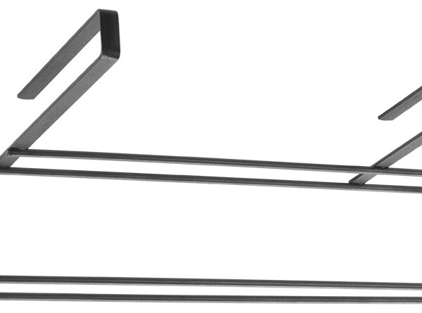 Metaltex keukenrolhouder Easy-Roll LAVA, mat zwart