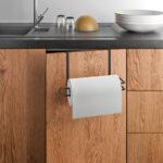 Metaltex keukenrolhouder Easy-Roll LAVA, mat zwart