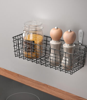 Metaltex Allround mand Koala LAVA, mat zwart