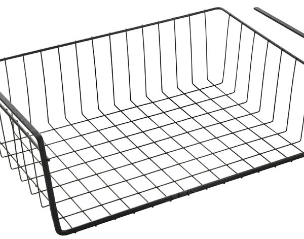 Metaltex Kastmand Kanguro 40 LAVA mat zwart 40x26x14cm