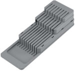 Metaltex messenorganizer Blade-Fit grijs kunststof