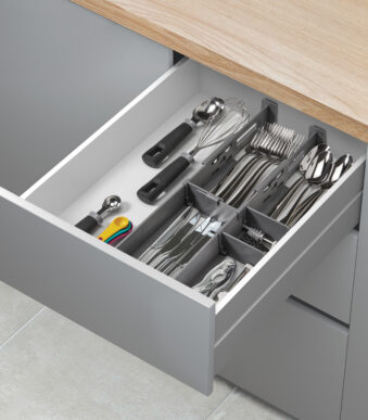 Metaltex Lade-organizer Multi-Fit, ABS, grijs