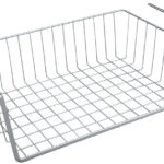 Metaltex kastmand Kanguro 40, zilvermetallic