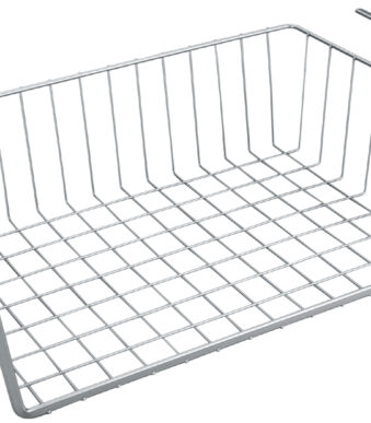 Metaltex kastmand Kanguro 40, zilvermetallic