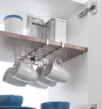 Metaltex tassenhouder My-Mug zilvermetallic