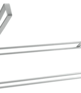 Metaltex keukenrolhouder Easy-Roll, zilverkleurig