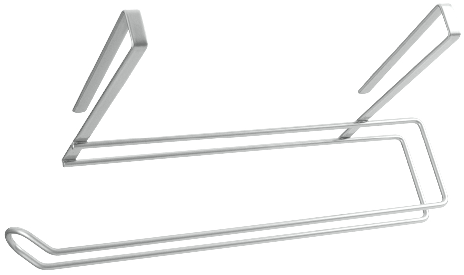 Metaltex keukenrolhouder Easy-Roll, zilverkleurig Metaltex keukenrolhouder Easy-Roll, zilverkleurig