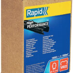 Rapid hekwerk ringklemmen VR22, kunststof coating, zwart