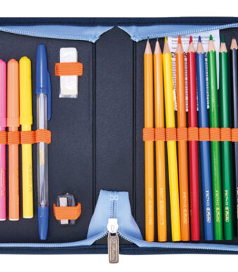 Herlitz schooletui Tech Mech, 31-delig gevuld