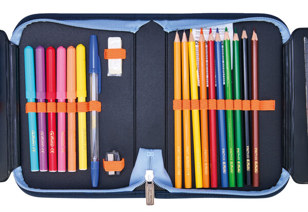 Herlitz schooletui Tech Mech, 31-delig gevuld