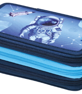 Herlitz etui TriCase 'Cosmic Explorer', 31-delig gevuld