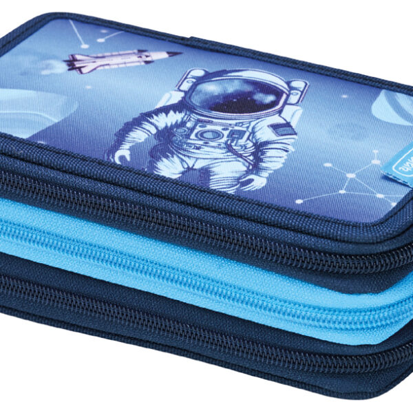 Herlitz etui TriCase 'Cosmic Explorer', 31-delig gevuld