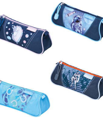 Herlitz driehoekige etui Mix II met rits