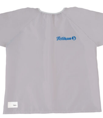 Pelikan verfschort unisex grijs met klittenband