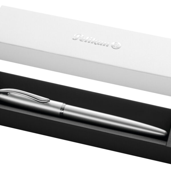 Pelikan Jazz Noble Elegance rollerpen zilver met geschenkverpakking