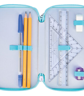 Herlitz etui dubbel Lucky Horse 23-delig gevuld